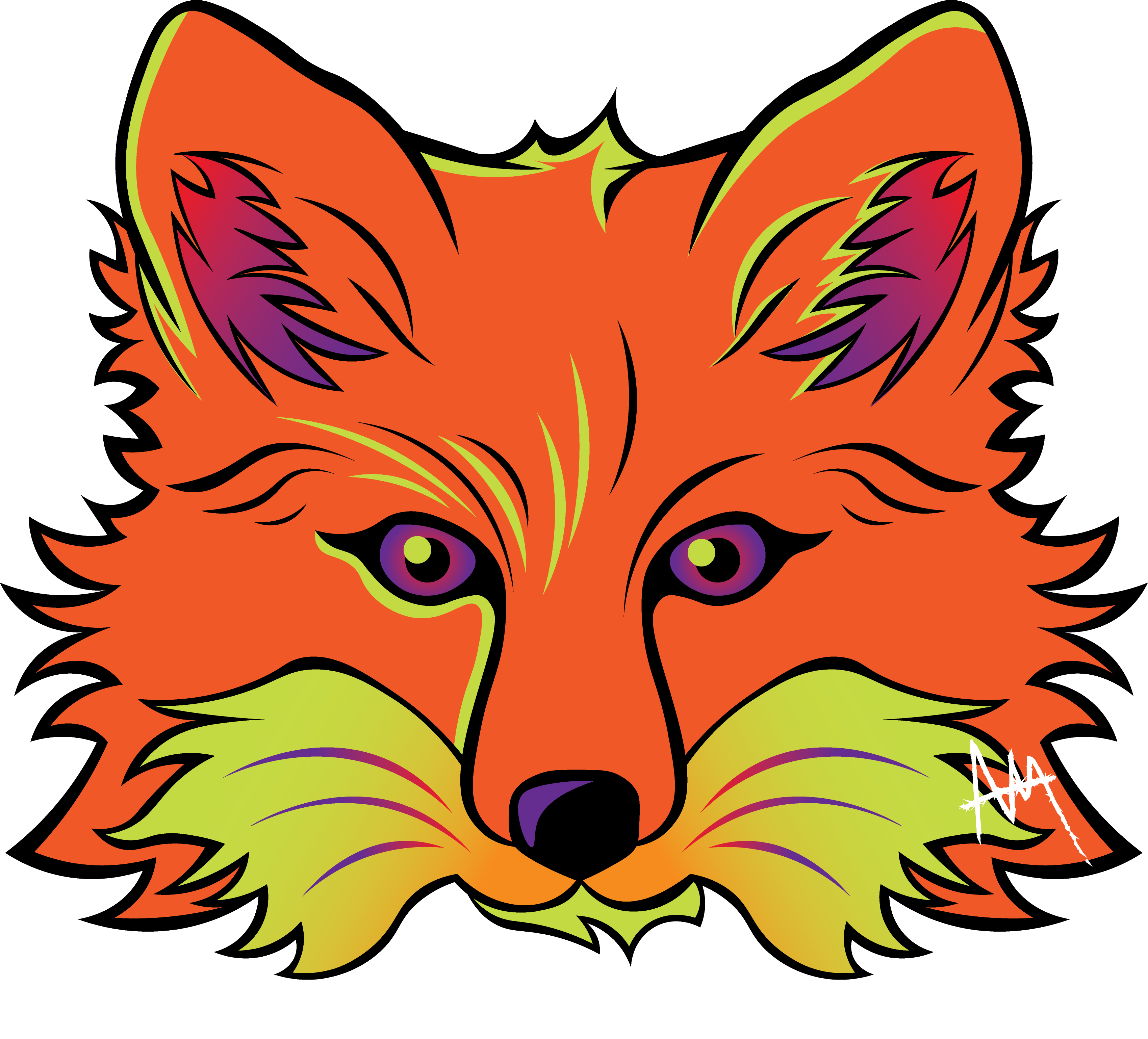 fox-sticker-philofox-art